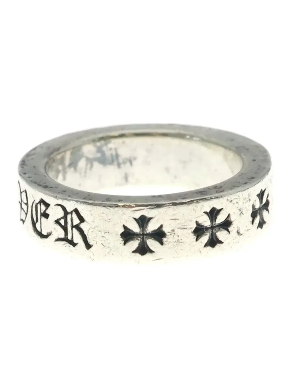 Chrome Hearts Spacer Forever Ring Silver
